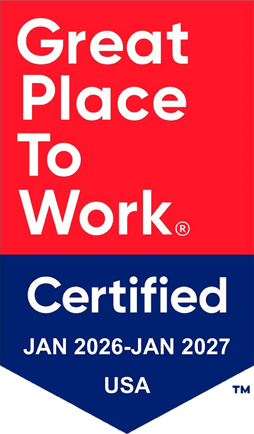 Great Place to Work Certified 2026-2027