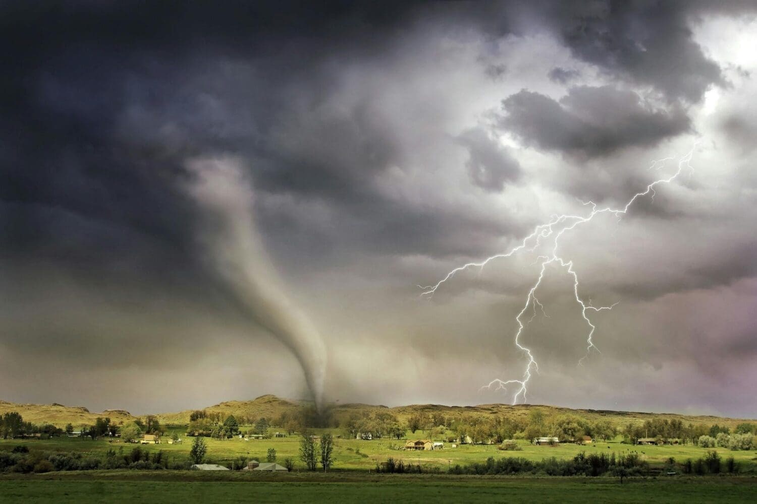 Tornado-damaged home in Arkansas after a severe storm, highlighting the need for homeowners insurance coverage.