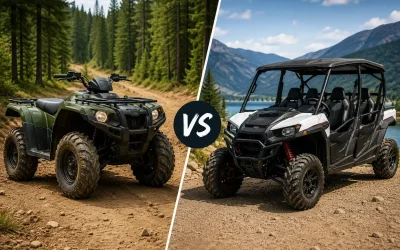 ATV vs. UTV Differences Explained for Arkansas Riders
