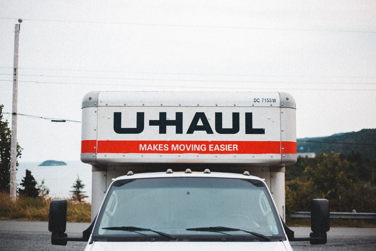 Commercial box truck for business operations and transportation