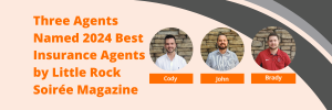 3 G&G Insurance Agents Named 2024 Best by Little Rock Soirée